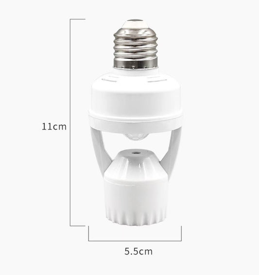 Socket sensor de Bombillo Ajustable Orientable
