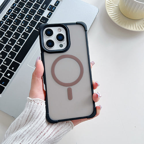 Funda Traslúcida MagSafe Antigolpes para iPhone
