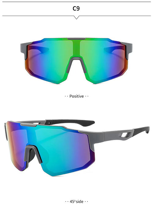 Lentes de Sol Unisex Estilo Deportivo Futurista