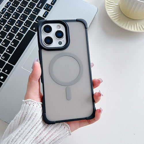 Funda Traslúcida MagSafe Antigolpes para iPhone