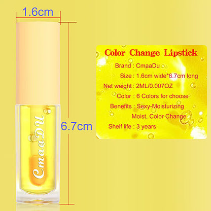 Lip Gloss Hidratante Mágico Cambiante de Color