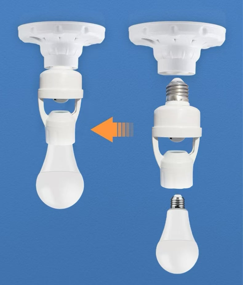 Socket sensor de Bombillo Ajustable Orientable