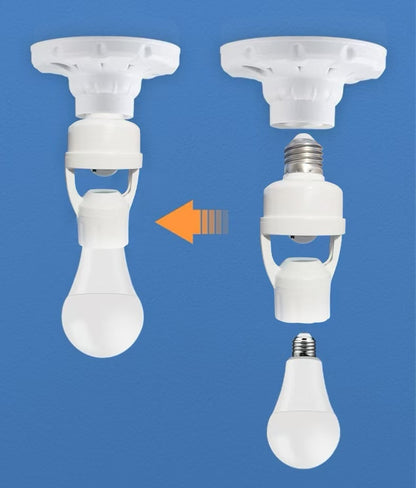 Socket sensor de Bombillo Ajustable Orientable