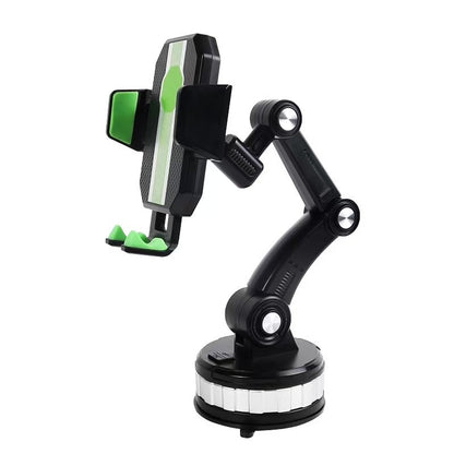 Soporte de Celular para Auto Multiposición con Brazo Extensible y Ventosa de Alto Agarre
