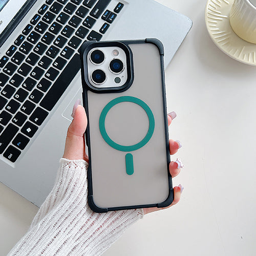 Funda Traslúcida MagSafe Antigolpes para iPhone
