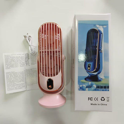 Mini Ventilador de Torre Portátil de Escritorio