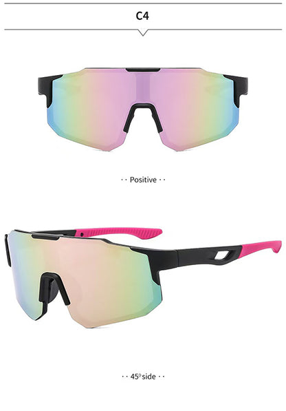 Lentes de Sol Unisex Estilo Deportivo Futurista
