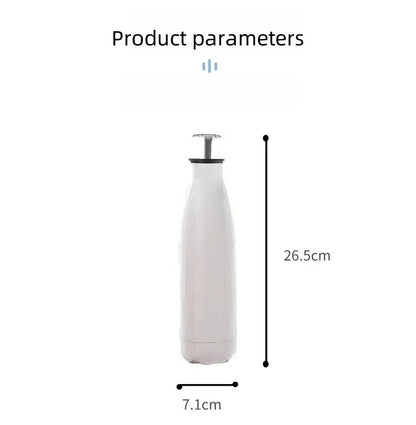 Termo Botella Térmica de Acero Inoxidable Estilo Minimalista