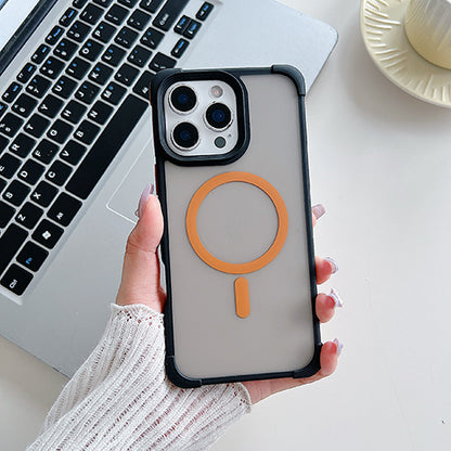 Funda Traslúcida MagSafe Antigolpes para iPhone