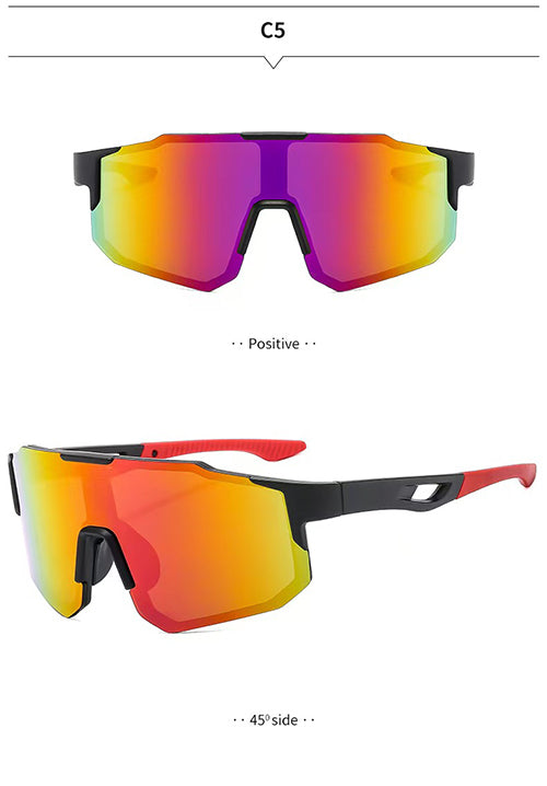 Lentes de Sol Unisex Estilo Deportivo Futurista
