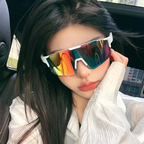 Lentes de Sol Unisex Estilo Deportivo Futurista