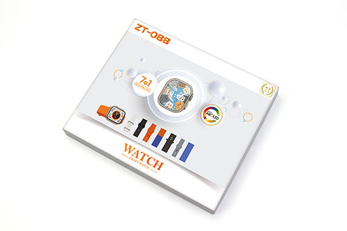 Kit Smartwatch Ultra (ZT-088) con 7 Correas Intercambiables