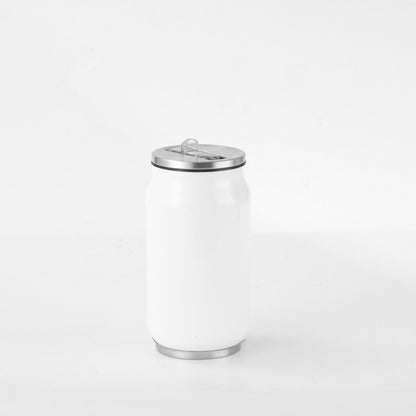 Termo Botella en Forma de Lata de Acero Inoxidable con Sorbedete