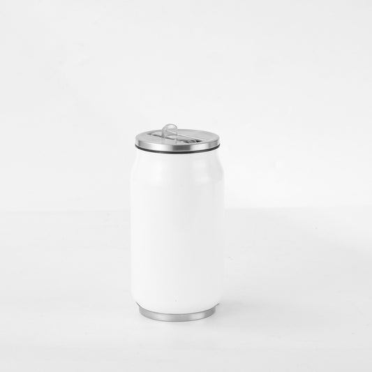 Termo Botella en Forma de Lata de Acero Inoxidable con Sorbedete