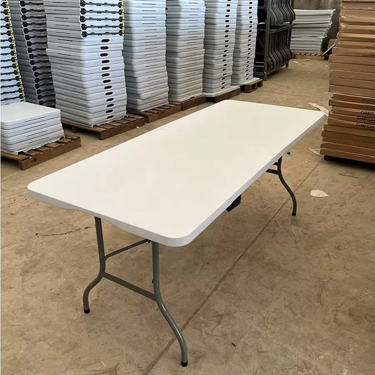 Mesa Plegable Portátil de Plástico Resistente tipo Maletín