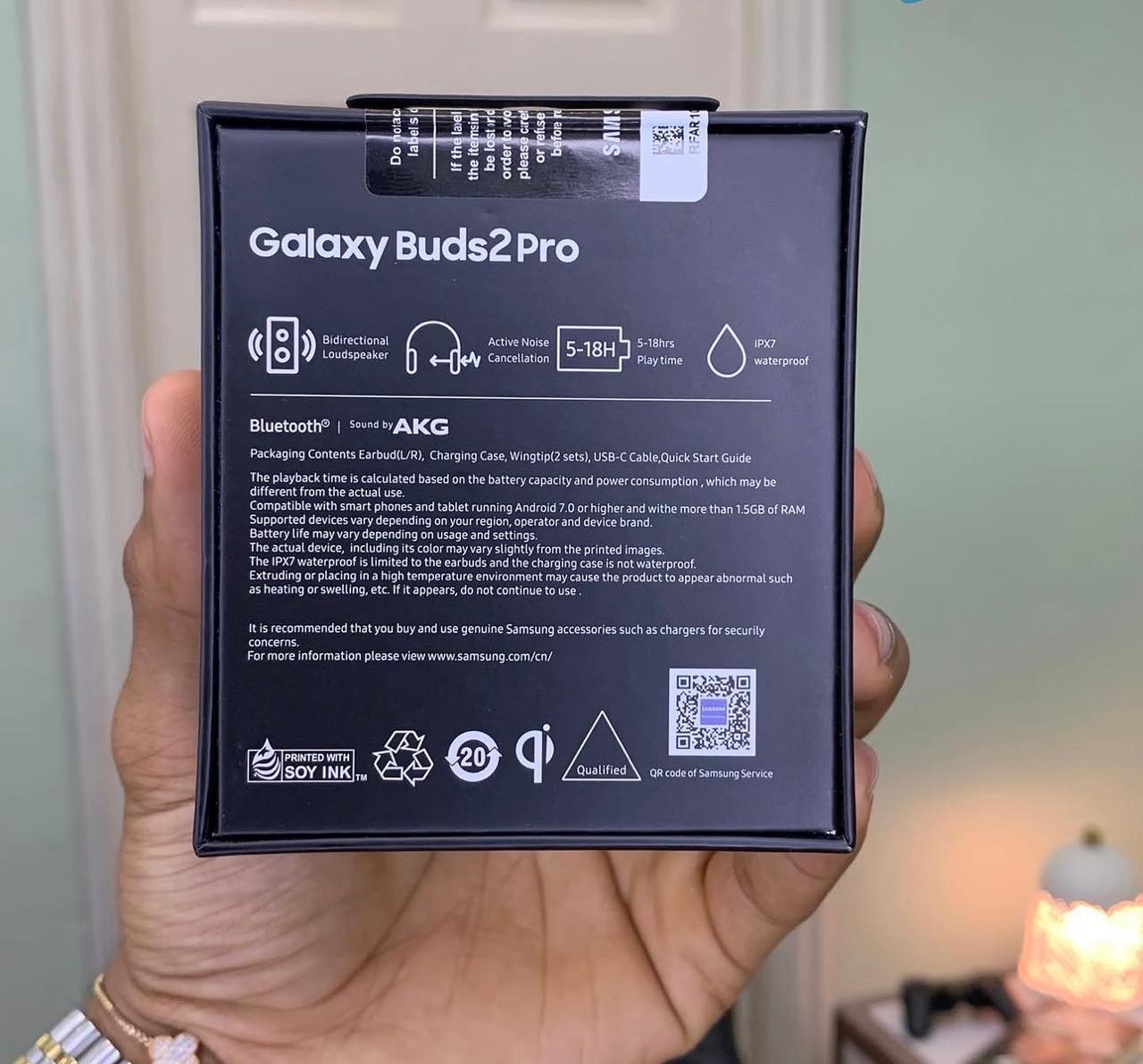 Audífonos Inalámbricos Bluetooth Samsung Galaxy Buds2 Pro