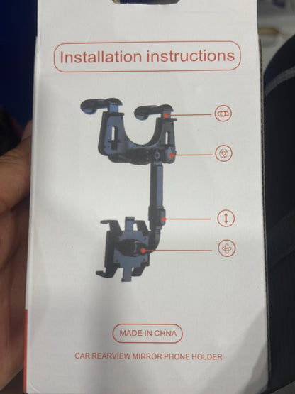 Soporte de Celular para Espejo Retrovisor de Auto